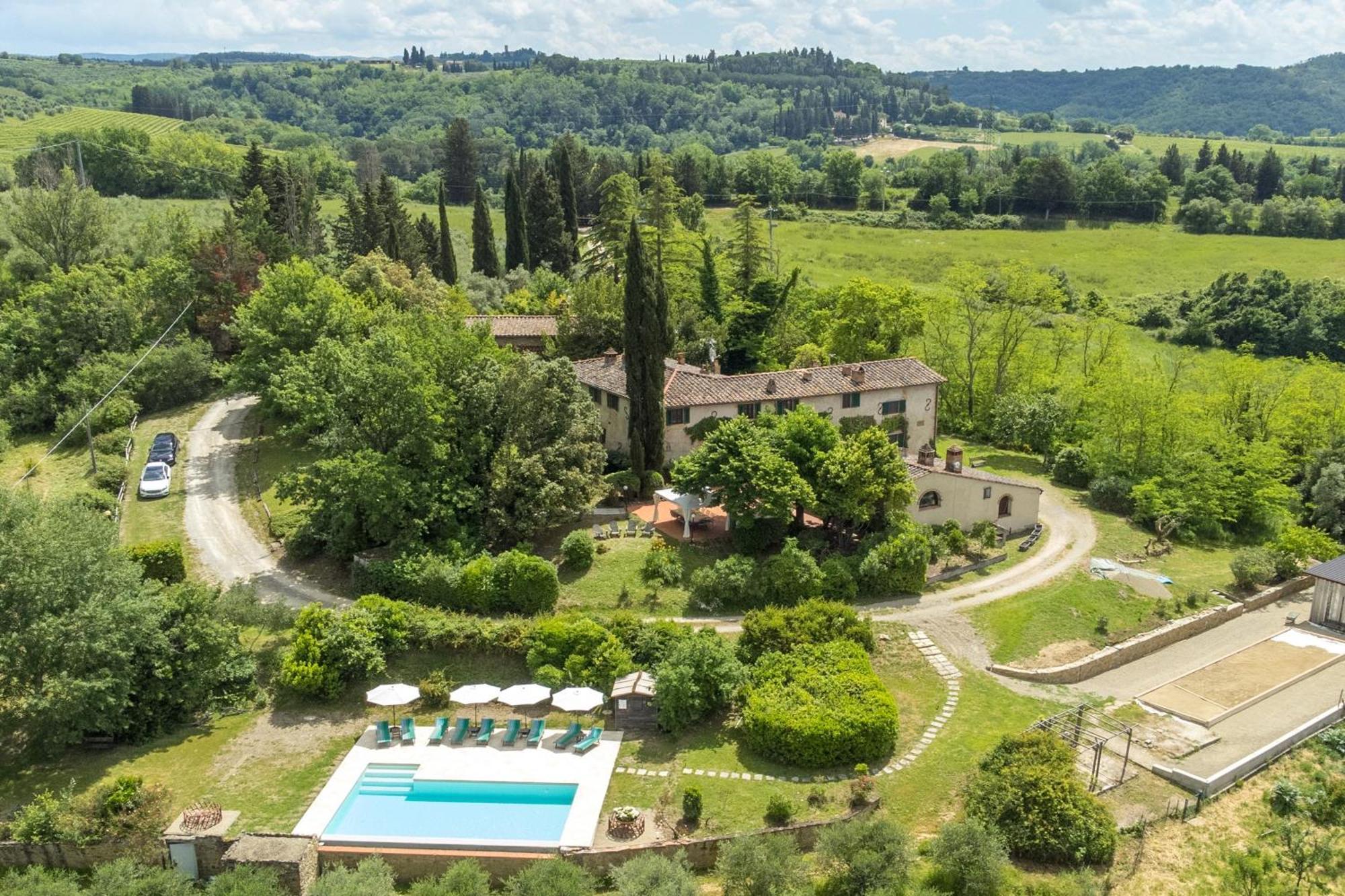 Villa Volpaia Sant'Appiano Bagian luar foto